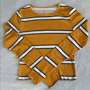 PacSun Striped Long Sleeve Top